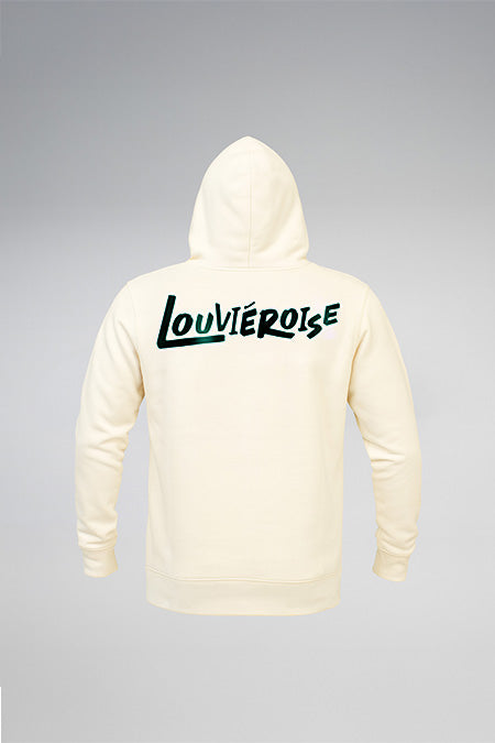 Sweatshirt à capuche Louvieroise - Beige