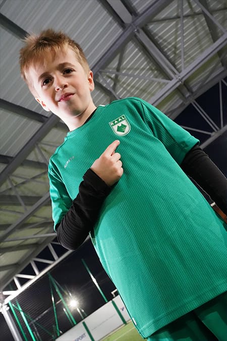 Maillot entrainement vert - Enfant