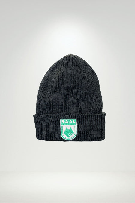 Bonnet ecusson brode - Noir