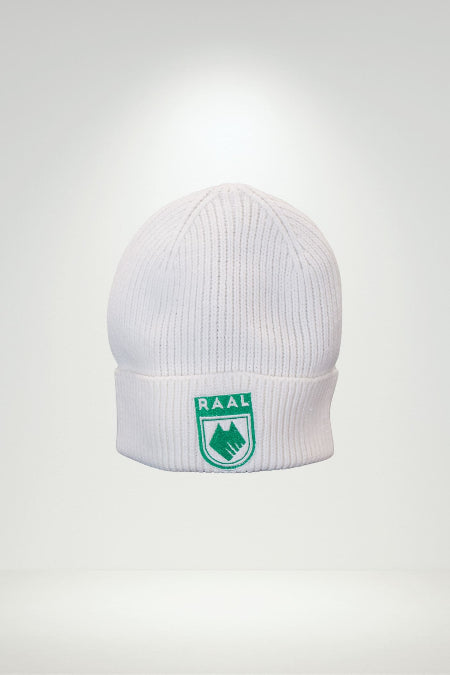 Bonnet ecusson brode - Blanc