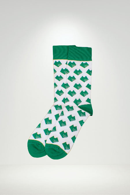 Chaussettes tetes de loup