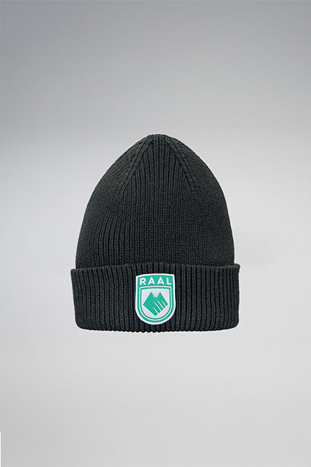 Bonnet ecusson brode - Noir