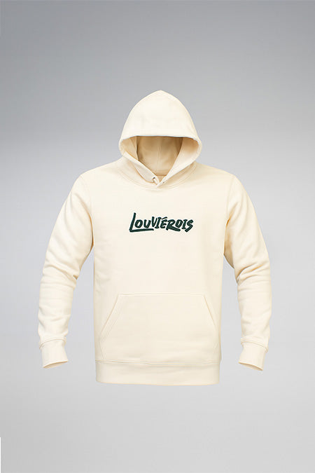 Sweatshirt à capuche Louvierois - Beige