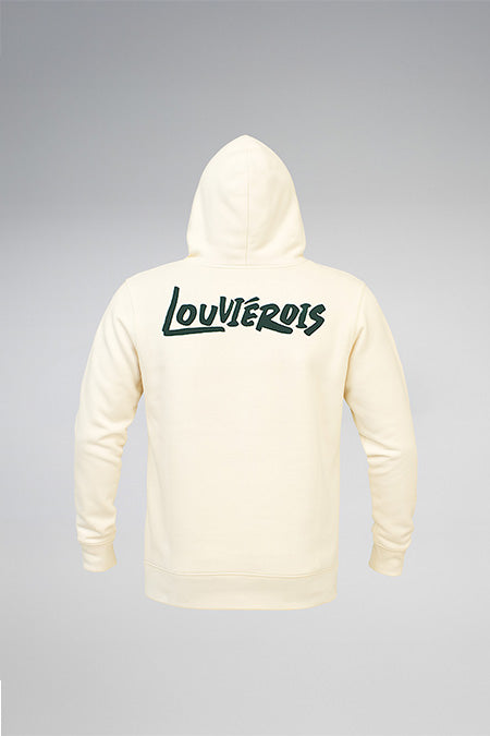 Sweatshirt à capuche Louvierois - Beige