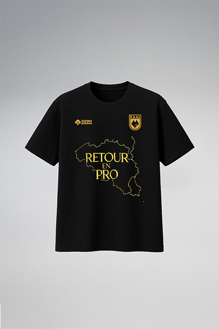 T-shirt Retour en Pro - Noir